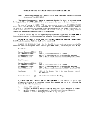OFFICE OF THE DISTRICT & SESSIONS JUDGE: DELHI