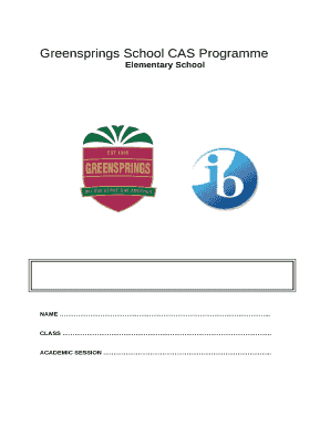 Greensprings School CAS Programme