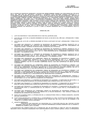 EN LA CIUDAD DE CHIHUAHUA, MUNICIPIO Y ESTADO DEL MISMO NOMBRE, SIENDO LAS 10:00 HORAS DEL DA 24 DE MAYO DEL AO DOS MIL DIECISIETE, REUNIDAS Y REUNIDOS PARA SESIONAR QUIENES INTEGRAN EL H