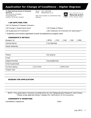 A Full Research Proposal Extension