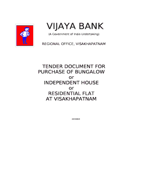 PURCHASE OF BUNGALOW