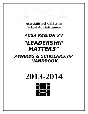 AWARDS & SCHOLARSHIP