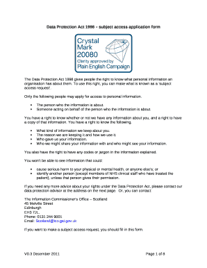 To use this right, you can make what is known as a subject access request