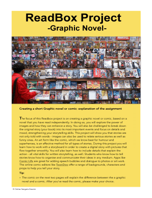 Fillable Online -Graphic Novel- Fax Email Print - pdfFiller