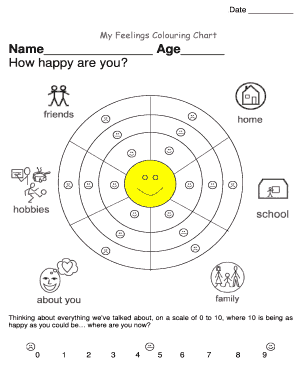 My Feelings Chart and Feedback Record