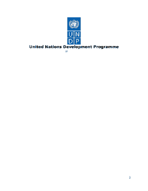 Request for Proposal (RFP) - UNDP Procurement Notices