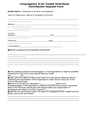 Congregation Bnai Tzedek Sisterhood