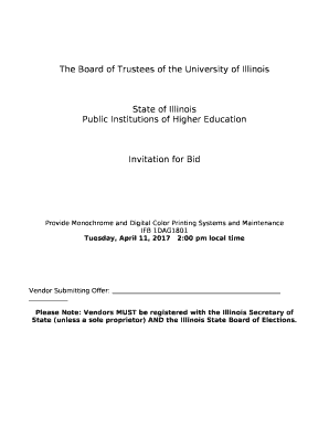 My business has registered in the Illinois Procurement ... - BidNet