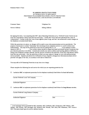 Retention Period: 2 Years