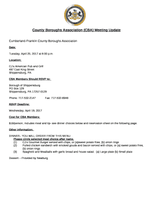Cumberland-Franklin County Boroughs Association