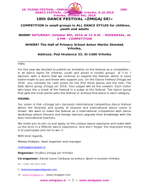 10th DANCE FESTIVAL ZMIGAJ SE