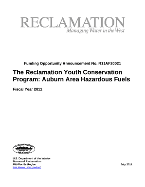 The Reclamation Youth Conservation Program: Auburn Area Hazardous Fuels