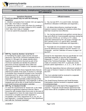 Labor and Industry Unemployment Compensation Tax Services Field Audit System