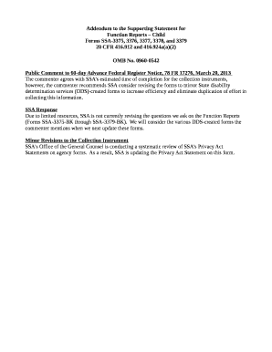 Function Reports Child