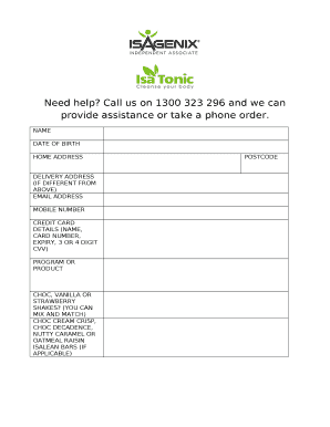Call us on 1300 323 296 and we can provide assistance or take a phone order
