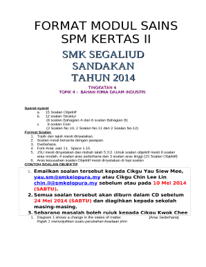 (6 soalan Bahagian A dan 6 soalan Bahagian B)