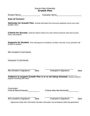 Student NameEvaluator Name