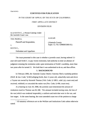 iii. disposition - California Courts - State of California