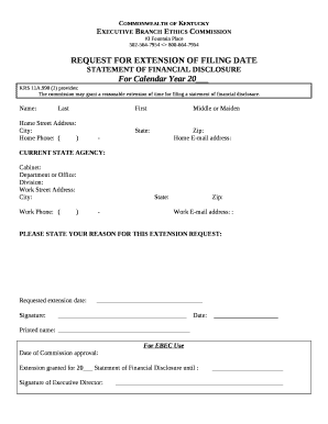 STATEMENT OF FINANCIAL DISCLOSURE