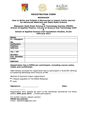 How to Write and Publish a Manuscript in Impact Factor Journal for Advanced Materials and Solid State Science