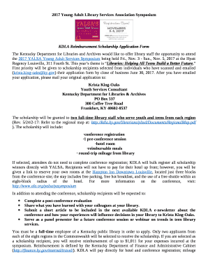 2017 Young Adult Library Services Association Symposium