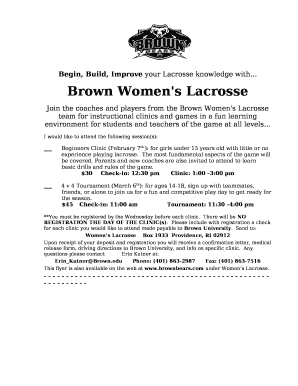 Begin, Build, Improve your Lacrosse knowledge with