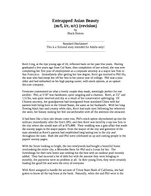 Entrapped Asian Beauty