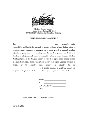 The hereby assume/s entire responsibility and liability for any and all damage or injury of any kind or nature to persons, whether employees or otherwise and to property, real or personal including adjoining property caused by or resulting