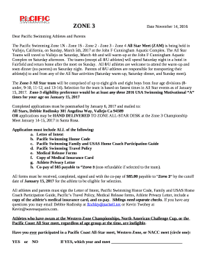 The All Star Teams will travel to Vallejo on Saturday, March 4th and will warm-up at the John F Cunningham Aquatic Complex on Saturday afternoon