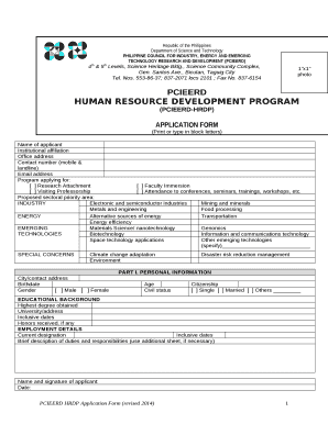 TECHNOLOGY RESEARCH AND DEVELOPMENT (PCIEERD)