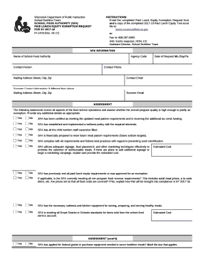 SCHOOL FOOD AUTHORITY (SFA)