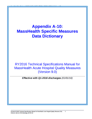 Enhancements to Data Dictionary (v 9