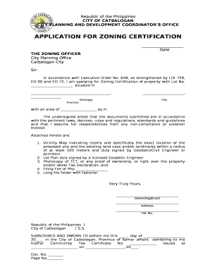 CITY PLANNING AND DEVELOPMENT COORDINATORS OFFICE