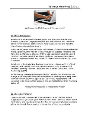 Welcome to Melaleuca & EveVenture