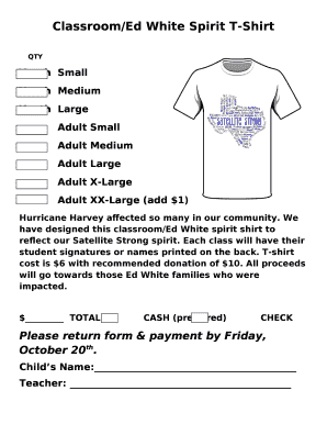 Classroom/Ed White Spirit T-Shirt