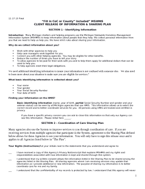 Fill in CoC or County included MSHMIS