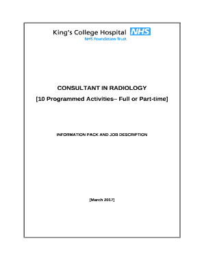 CONSULTANT IN RADIOLOGY
