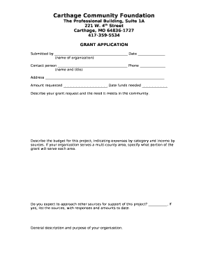 Amount requested Date funds needed
