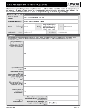 When completing this form you must complete sections 1a, 1d, 1e and 2a, and either section 1b or 1c prior to your first session