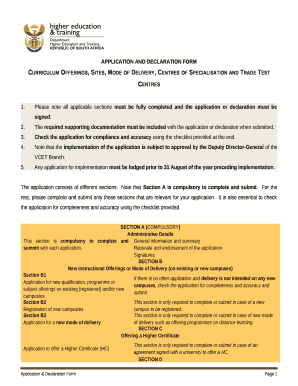 Strategic plan - Department of Higher Education and Training