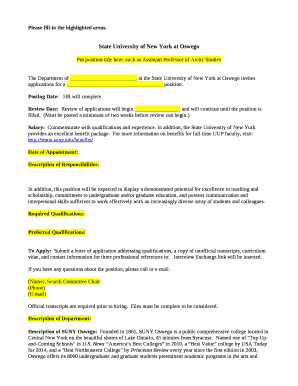 Please fill-in the highlighted areas