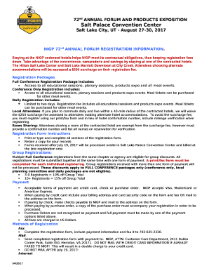 Staying at the NIGP endorsed hotels helps NIGP meet its contractual obligations, thus keeping registration fees down