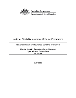 3. Mental Health Respite: Carer Support (MHR:CS) - Department of ...