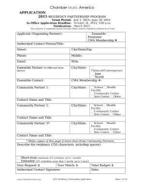 Applicant (Organizing Partner):