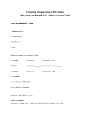 Form preview