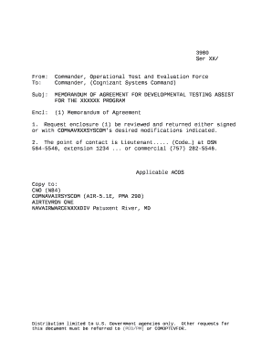 From:Commander, Operational Test and Evaluation Force