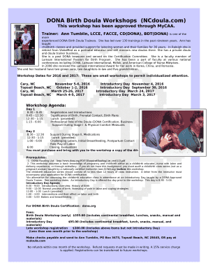 This workshop has been approved through MyCAA