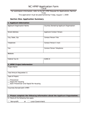 Counties Served by Applicant Organization: