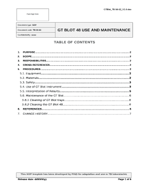 Use of GT Blot instrument3