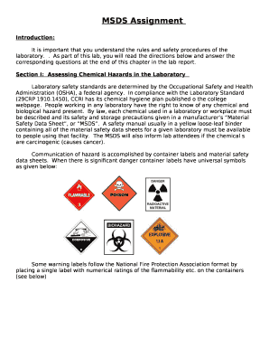 MSDS Assignment